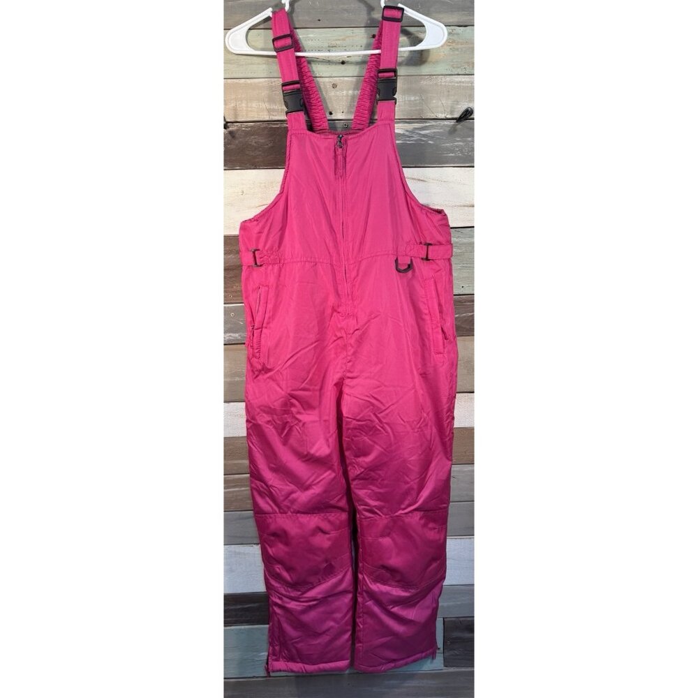 IXTREME OUTFITTERS Girls Pink Winter Snow Pants Size 12/14 Waterproof Suspenders